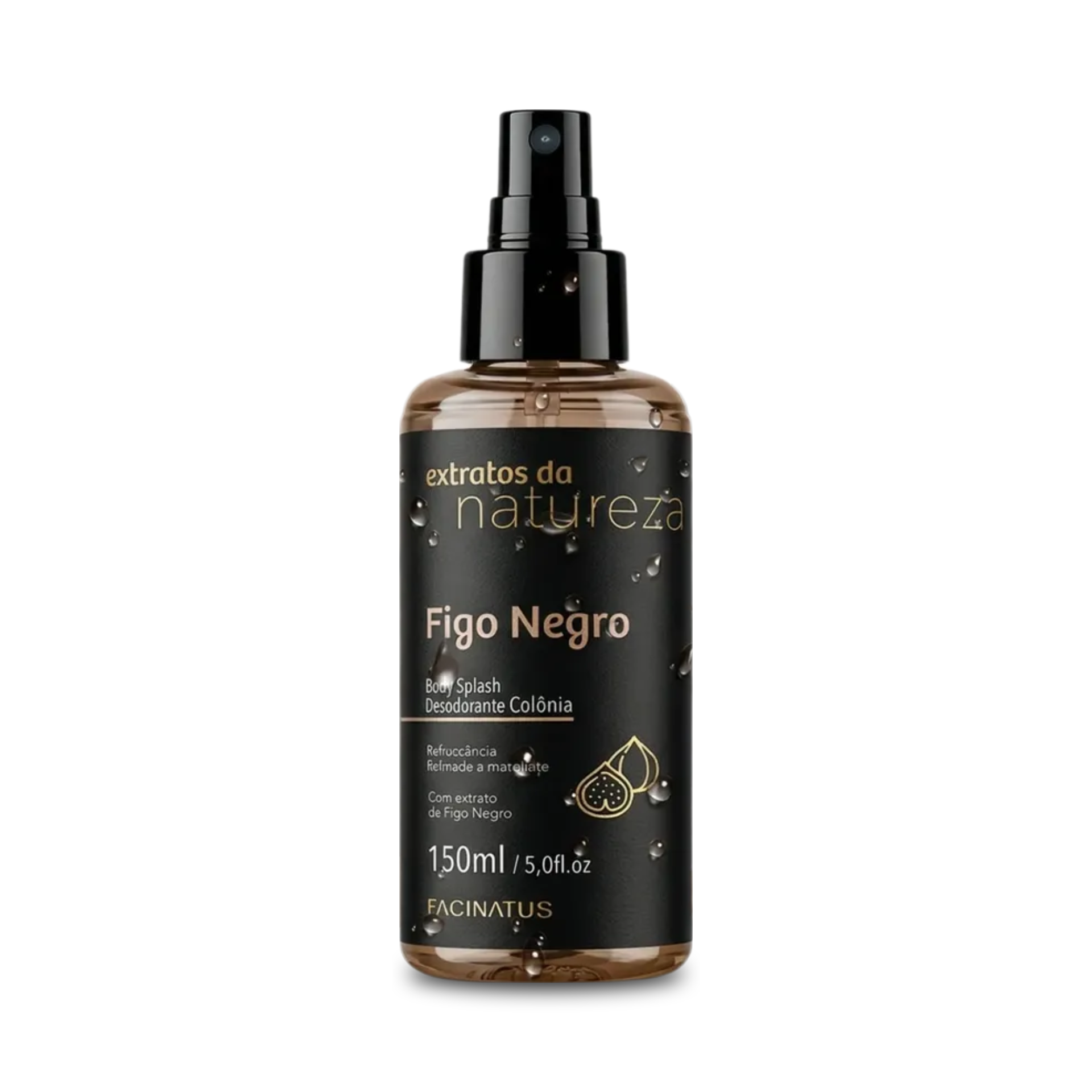 Body Splash Figo Negro Facinatus